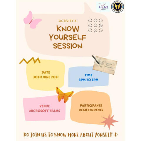 Know Yourself Art Session poster